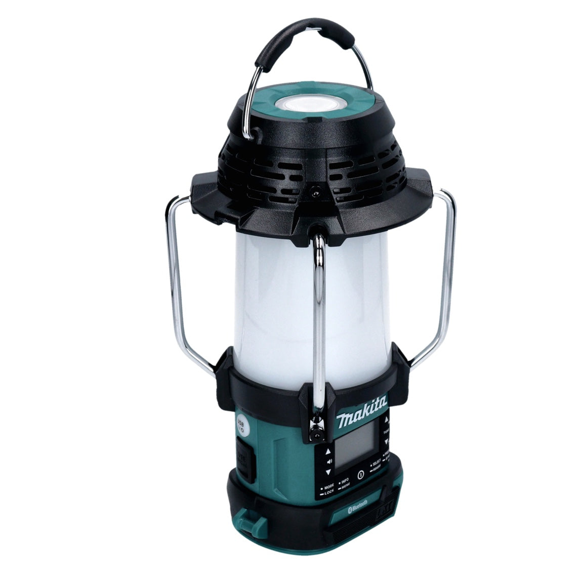 Makita DMR 056 RG1 Akku Radio 18 V FM DAB+ mit Laterne 360° Taschenlampe IP65 + 1x Akku 6,0 Ah + Ladegerät - Toolbrothers