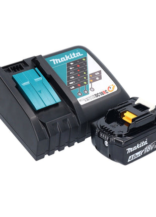 Makita DMR 056 RM1 Akku Radio 18 V FM DAB+ mit Laterne 360° Taschenlampe IP65 + 1x Akku 4,0 Ah + Ladegerät - Toolbrothers