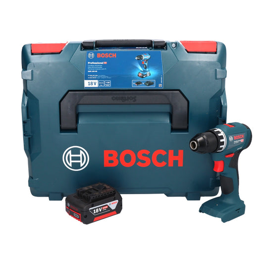 Perceuse-visseuse sans fil Bosch GSR 18V-45 18 V 45 Nm sans balais + 1x batterie 5,0 Ah + L-Boxx - sans chargeur