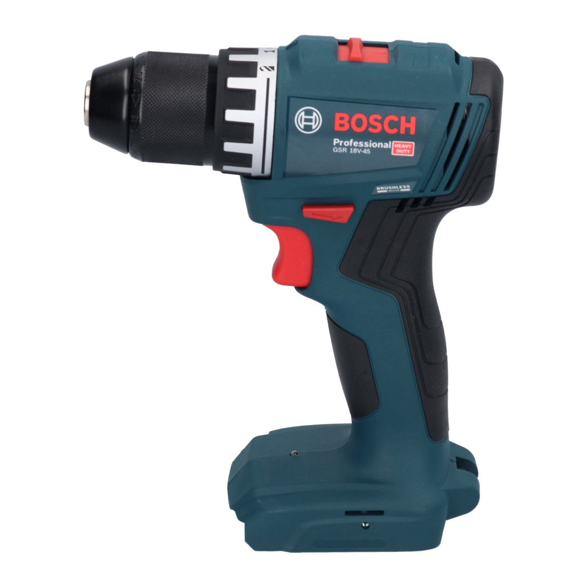 Bosch GSR 18V-45 Akku Bohrschrauber 18 V 45 Nm Brushless + 1x Akku 5,0 Ah + Ladegerät + L-Boxx