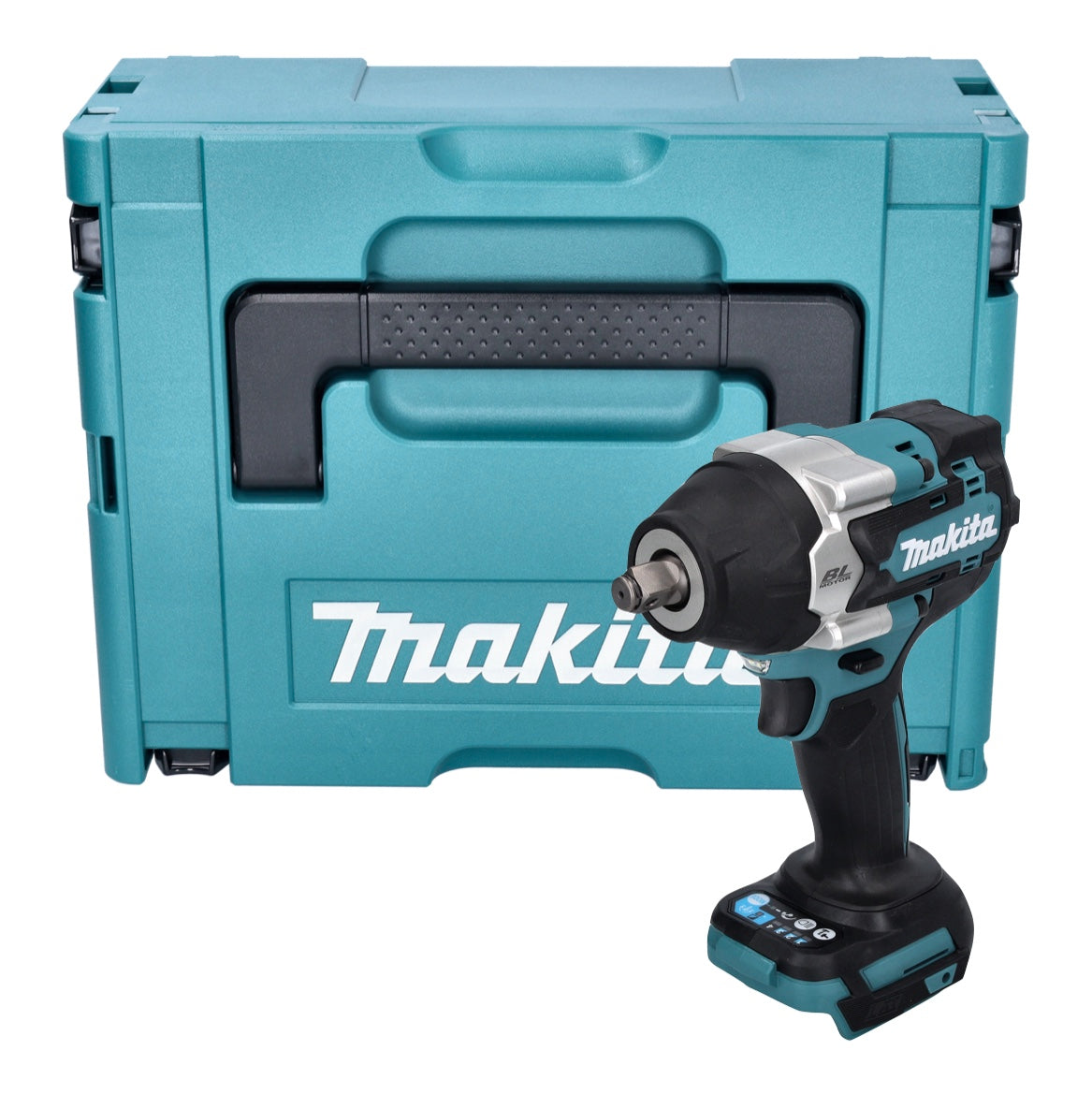 Makita DTW 700 ZJ clé à chocs sans fil 18 V 700 Nm 1/2" XPT Brushless + Makpac - sans batterie, sans chargeur