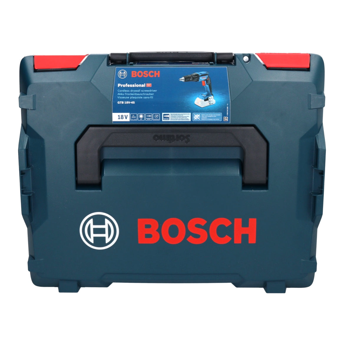 Bosch GTB 18V-45 Akku Trockenbauschrauber 18 V 32 Nm Brushless + 1x Akku 2,0 Ah + Ladegerät + L-Boxx