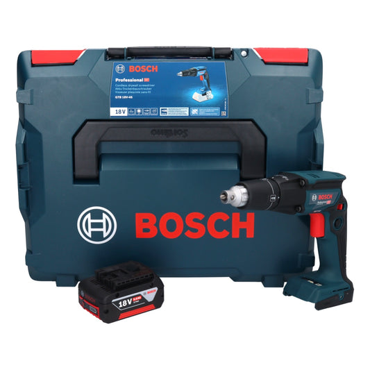 Visseuse à cloison sèche sans fil Bosch GTB 18V-45 18 V 32 Nm sans balais + 1x batterie 5,0 Ah + L-Boxx - sans chargeur