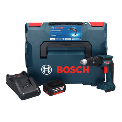 Bosch GTB 18V-45 Akku Trockenbauschrauber 18 V 32 Nm Brushless + 1x Akku 5,0 Ah + Ladegerät + L-Boxx