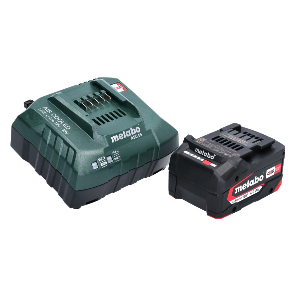 Metabo W 18 L 9-125 Quick Akku Winkelschleifer 18 V 125 mm + 1x Akku 4,0 Ah + Ladegerät + metaBOX