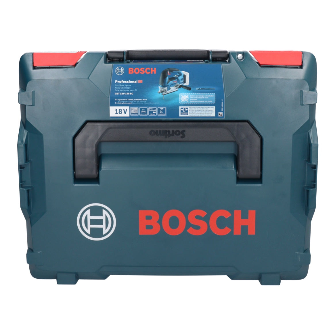 Bosch GST 18V-155 BC Akku Stichsäge 18 V 135 mm ( 06015B1000 ) Brushless + L-Boxx - ohne Akku, ohne Ladegerät - Toolbrothers