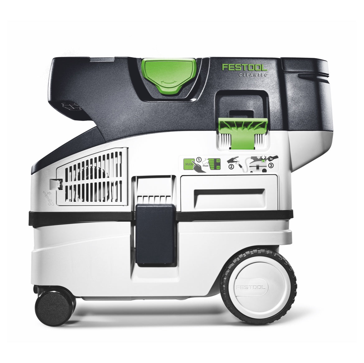 Festool CTLC MINI I-Basic Akku Absaugmobil 36 V ( 2x 18 V ) Staubkl. L + 2x Akku 4,0 Ah + Ladegerät + Systainer - Toolbrothers