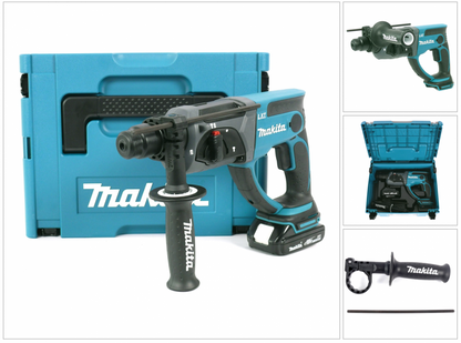 Makita DHR 202 Y1J Akku-Kombihammer 18V 2,0J SDS  im MAKPAC mit 1x Akku 1,5 Ah, ohne Ladegerät - Toolbrothers