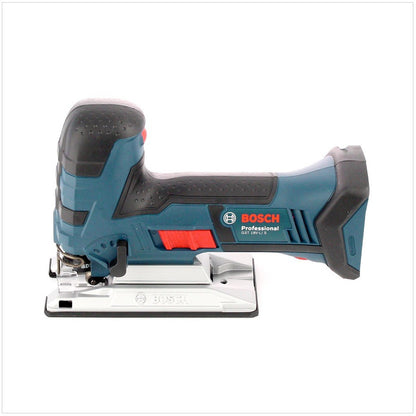 Bosch GST 18V-LI S Akku Stichsäge 18 V 120 mm ( 06015A5171 ) + 2x Akku 5,0 Ah + Ladegerät + L-Boxx