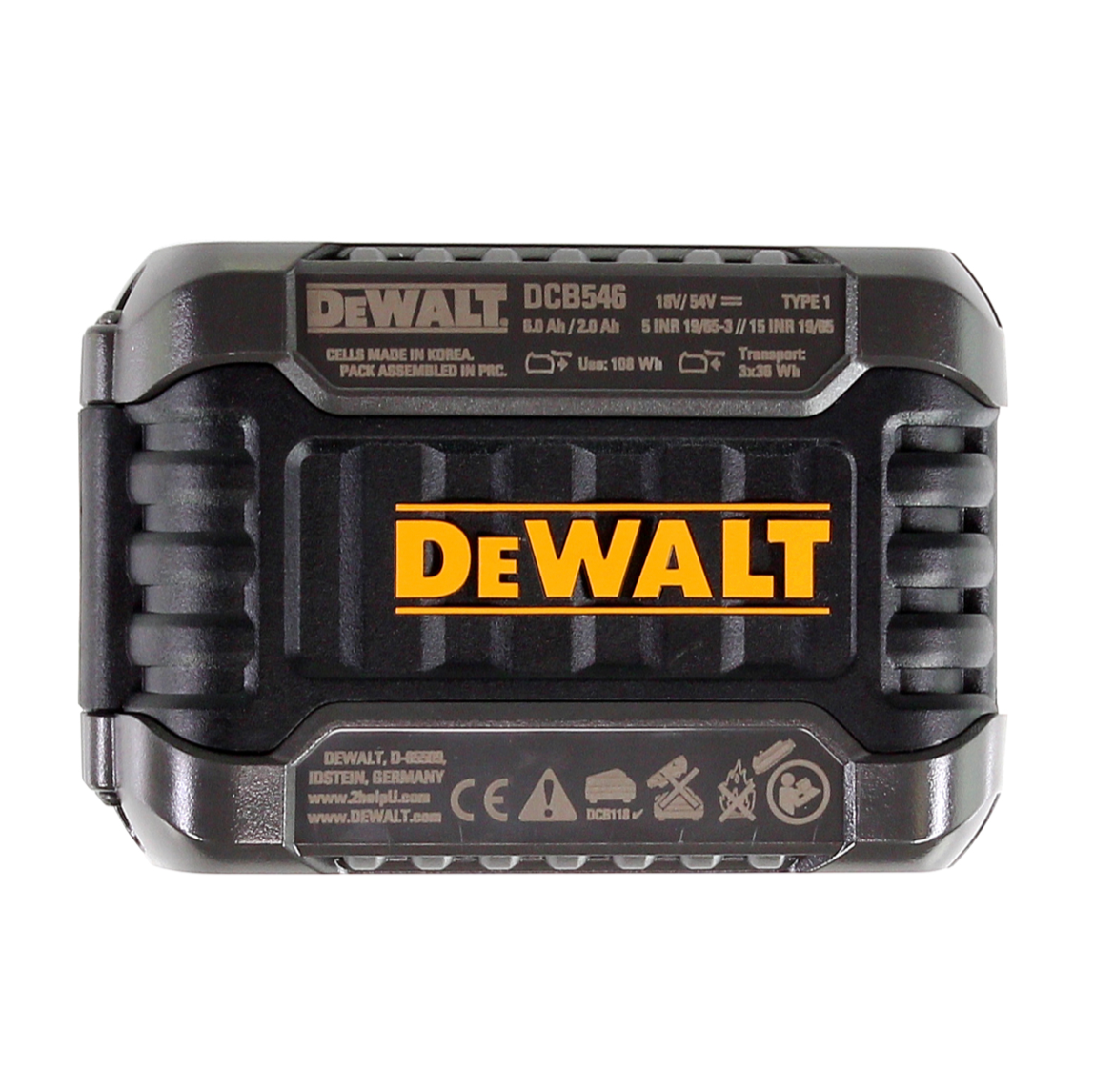 DeWalt DCB 118 T2 XR FLEXVOLT Starter Set + 2x DCB 546 Akku 6,0 Ah