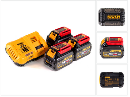 Kit de démarrage DeWalt DCB 118 T3 XR FLEXVOLT + 3x batterie DCB 546 6,0 Ah