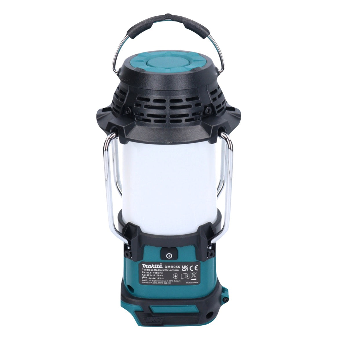 Makita DMR 055 Akku Radio 18 V FM mit Laterne 360° Taschenlampe Solo - ohne Akku, ohne Ladegerät