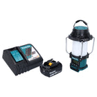 Makita DMR 055 RM1 radio de batería 18 V FM con linterna linterna 360° + 1x batería 4,0 Ah + cargador