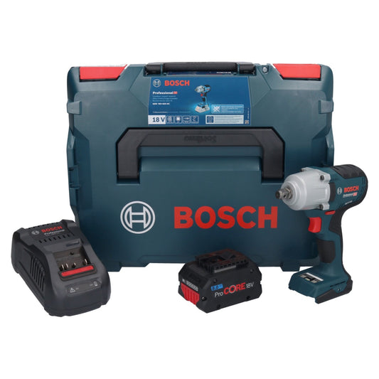 Clé à chocs rotative sans fil Bosch GDS 18V-450 HC 18 V 450 Nm 1/2" + 1x batterie ProCORE 8,0 Ah + chargeur + L-Boxx