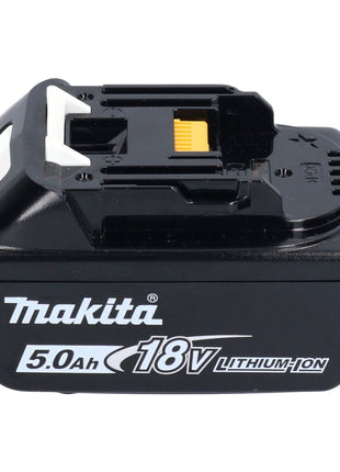 Makita DTM 52 T1JX4 outil multifonction avec batterie 18 V Starlock Max Brushless + 1x batterie 5,0 Ah + jeu d'accessoires + Makpac - sans chargeur