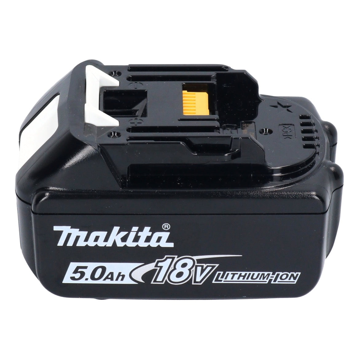 Makita DTM 52 T1JX4 outil multifonction avec batterie 18 V Starlock Max Brushless + 1x batterie 5,0 Ah + jeu d'accessoires + Makpac - sans chargeur