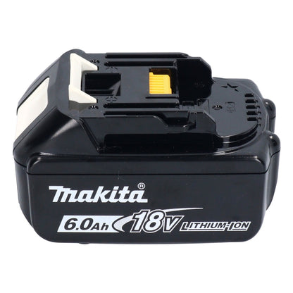 Makita DTM 52 G1JX4 outil multifonction sur batterie 18 V Starlock Max Brushless + 1x batterie 6,0 Ah + jeu d'accessoires + Makpac - sans chargeur