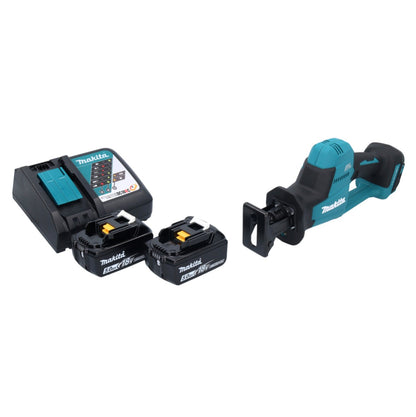 Makita DJR 189 RT Akku Reciprosäge Säbelsäge 18 V Brushless + 2x Akku 5,0 Ah + Ladegerät - Toolbrothers