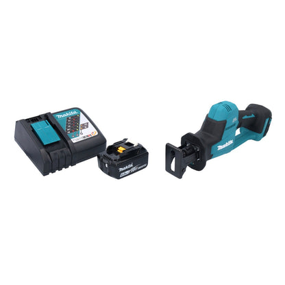 Scie alternative à batterie Makita DJR 189 RG1 18 V sans balais + 1x batterie 6,0 Ah + chargeur