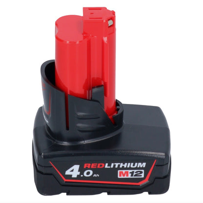 Milwaukee M12 B4 12 V 4,0 Ah / 4000 mAh Li-Ion Einschub Akku ( 4932430065 ) - Toolbrothers