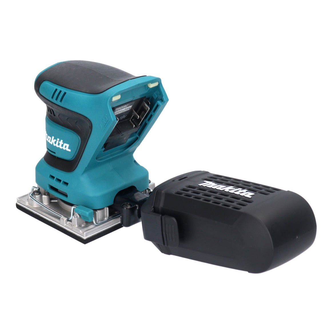 Makita DBO 482 Z Akku Schwingschleifer 18 V 112 x 102 mm Solo - ohne Akku, ohne Ladegerät