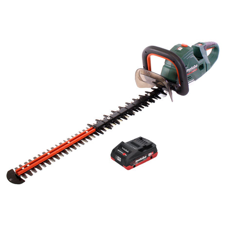 Metabo HS 18 LTX BL 65 Akku Heckenschere 18 V 60 cm Brushless + 1x Akku 4,0 Ah - ohne Ladegerät - Toolbrothers