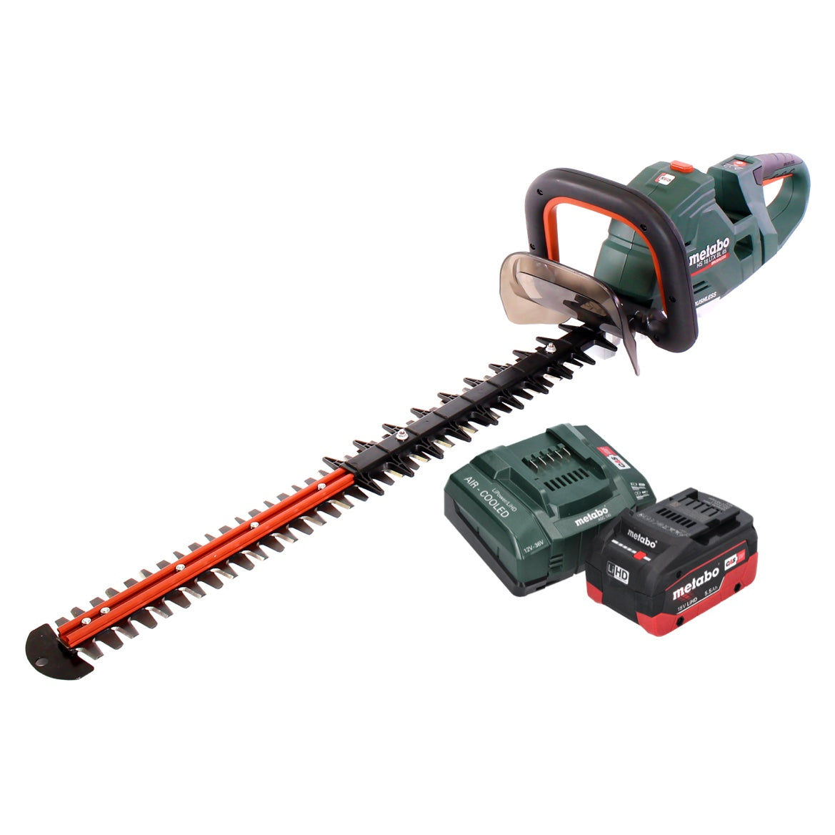 Metabo HS 18 LTX BL 65 Akku Heckenschere 18 V 60 cm Brushless + 1x Akku 5,5 Ah + Ladegerät - Toolbrothers