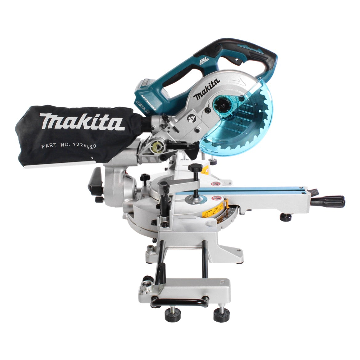 Makita DLS 714 NZ Akku Kappsäge Gehrungssäge 36 V ( 2x 18 V ) 190 mm Brushless Solo - ohne Akku, ohne Ladegerät