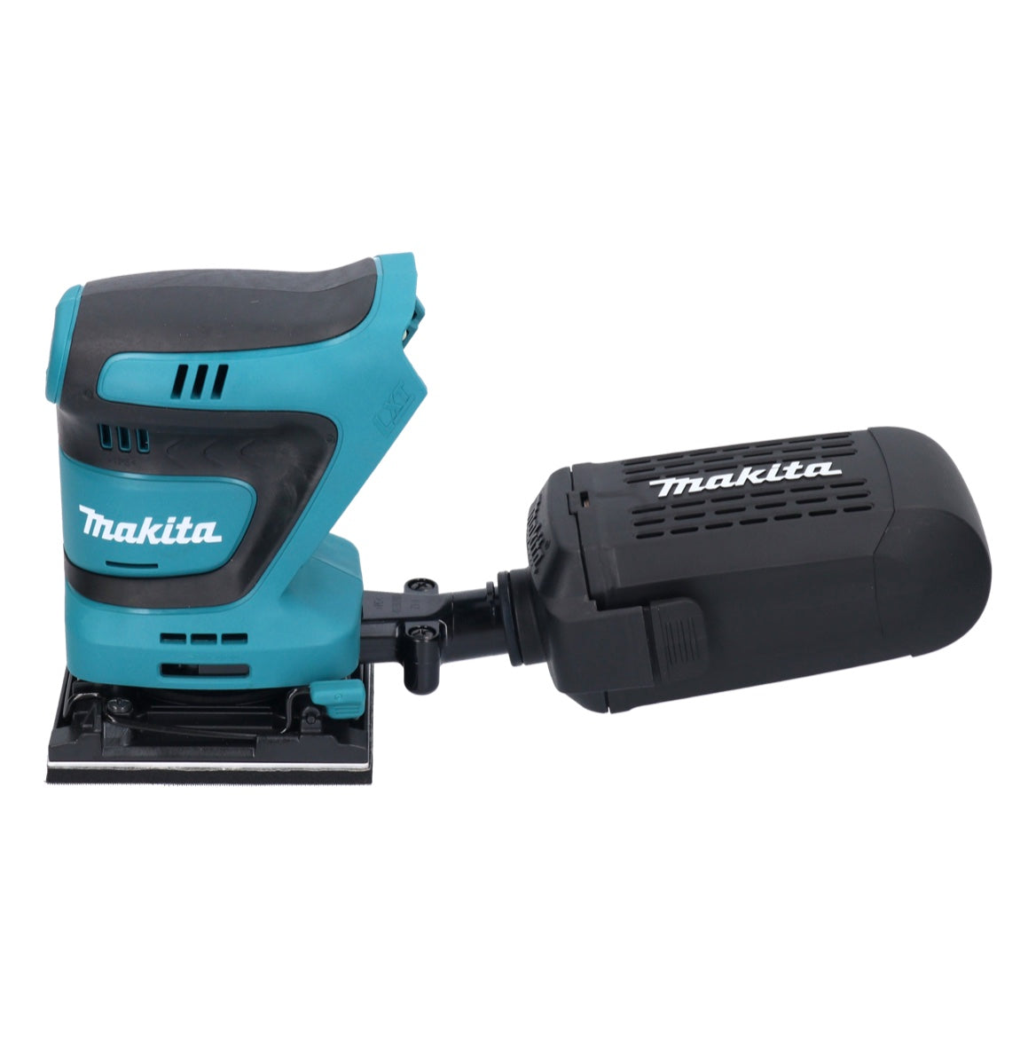 Makita DBO 480 RF1 Akku Schwingschleifer 18 V 112 x 102 mm + 1x Akku 3,0 Ah + Ladegerät