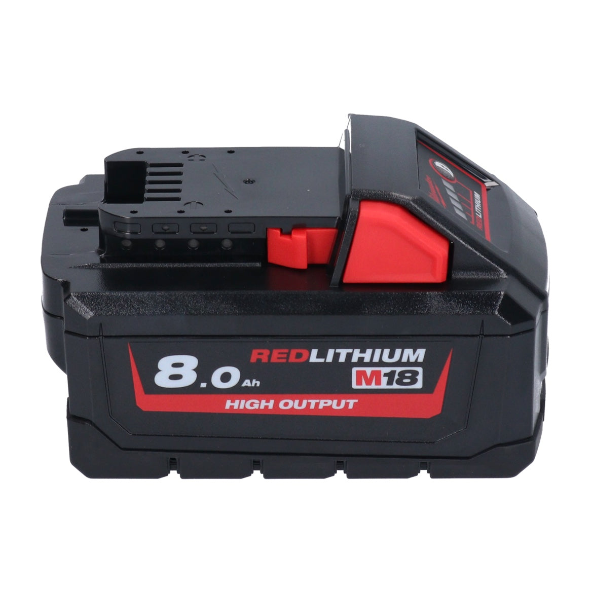 Milwaukee M18 HB8 Akku Set 2x 18 V 8,0 Ah / 8000 mAh Li-Ion High Output ( 2x 4932471070 ) mit Ladestandsanzeige - Toolbrothers