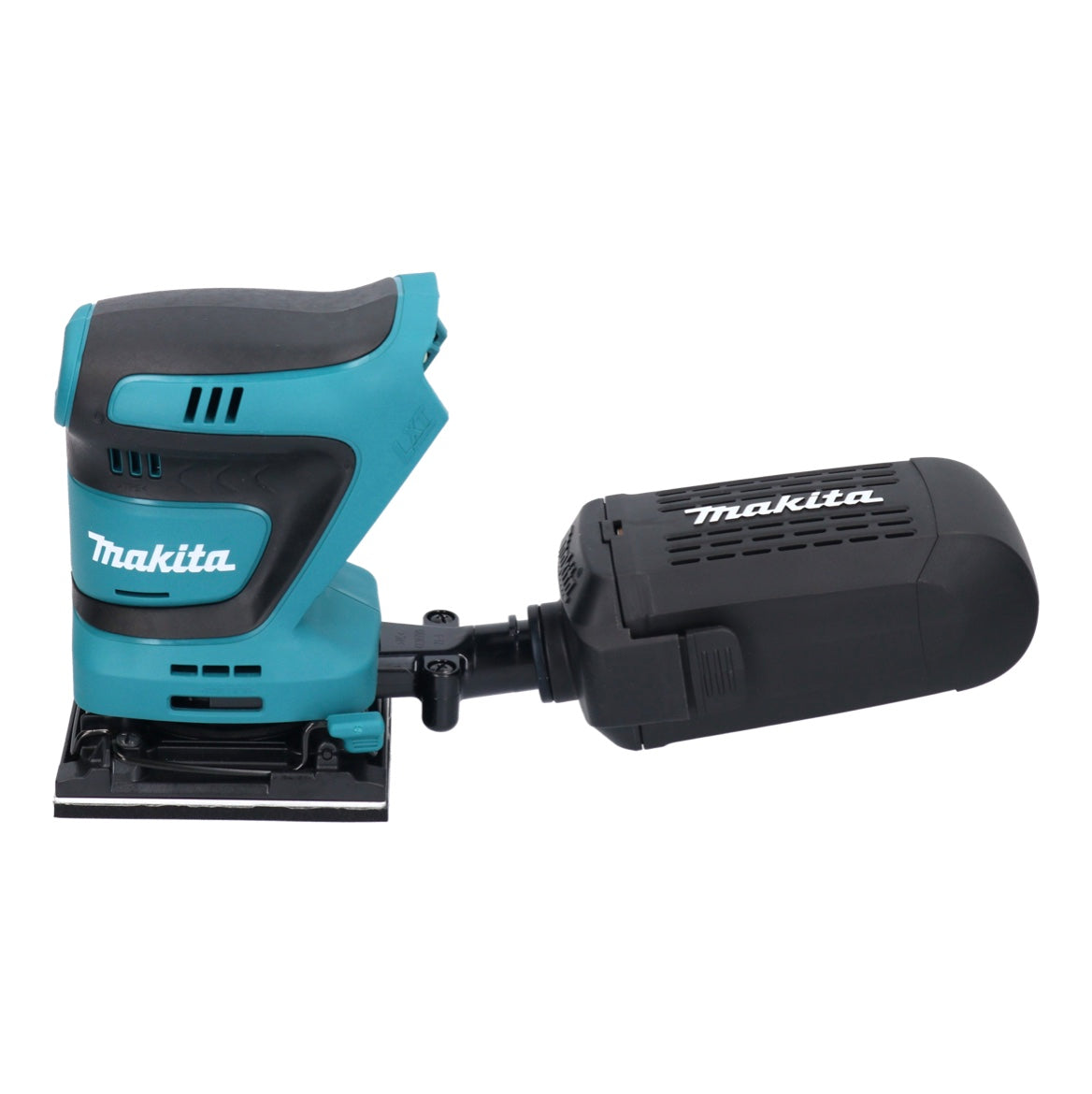 Makita DBO 481 RF1 ponceuse orbitale sur batterie 18 V 112 x 102 mm + 1x batterie 3,0 Ah + chargeur