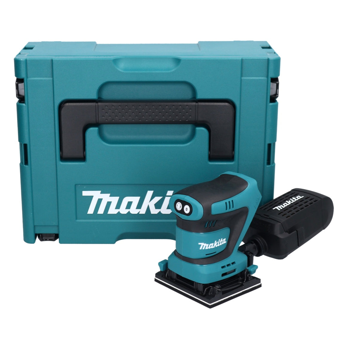 Ponceuse orbitale sans fil Makita DBO 481 ZJ 18 V 112 x 102 mm + Makpac - sans batterie, sans chargeur