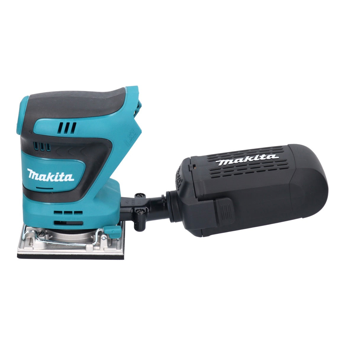 Makita DBO 482 T1 Akku Schwingschleifer 18 V 112 x 102 mm + 1x Akku 5,0 Ah - ohne Ladegerät