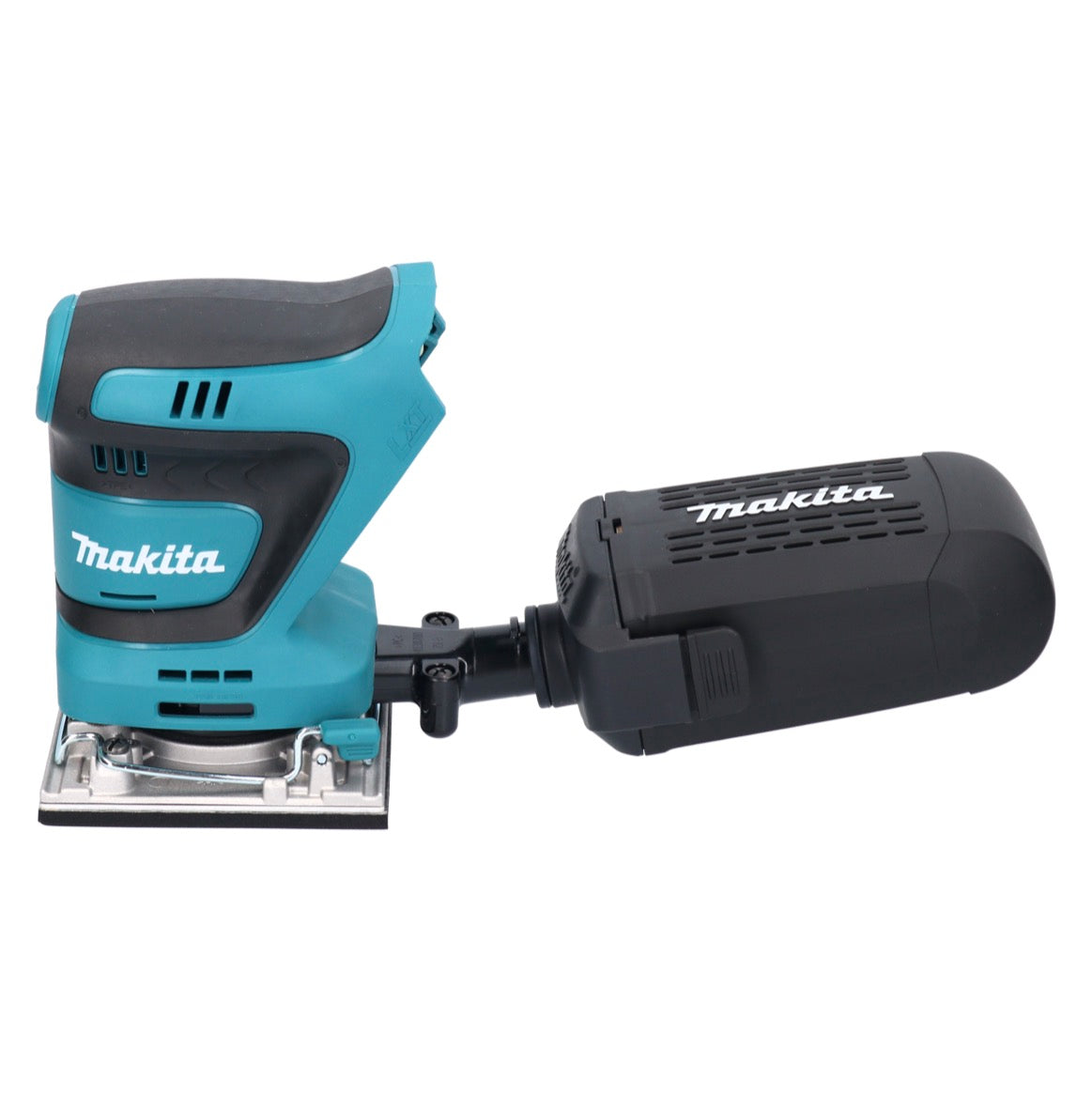 Makita DBO 482 G1J Akku Schwingschleifer 18 V 112 x 102 mm + 1x Akku 6,0 Ah + Makpac - ohne Ladegerät