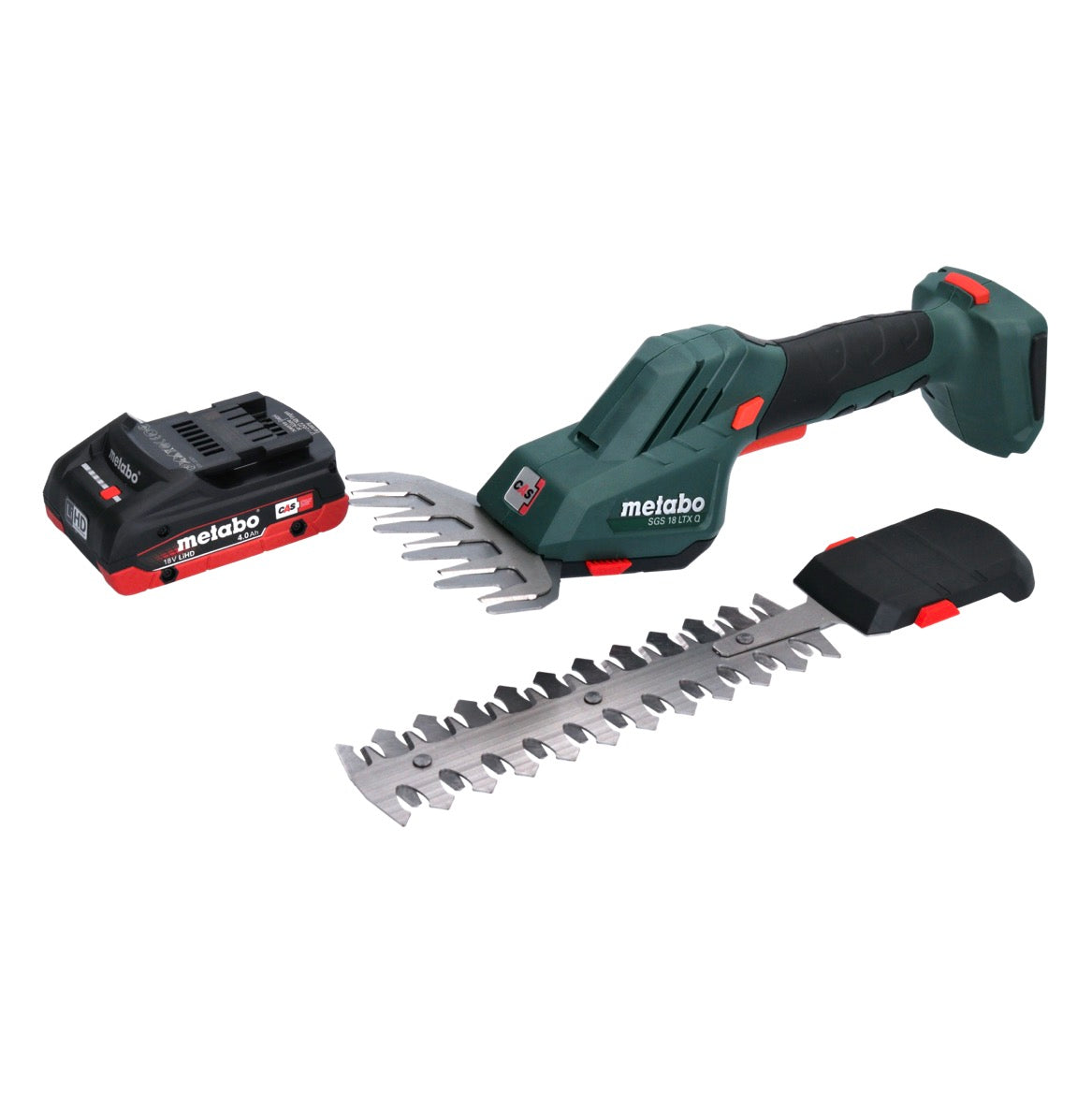 Metabo SGS 18 LTX Q Akku Gras und Strauchschere 18 V + 1x Akku 4,0 Ah - ohne Ladegerät - Toolbrothers