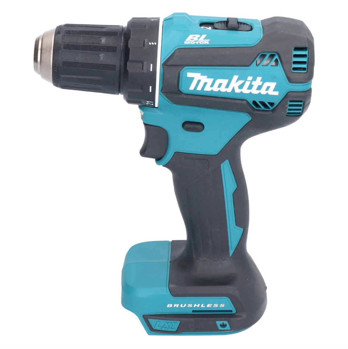 Makita DDF 485 RF1X1 Akku Bohrschrauber 18 V 50 Nm Brushless + 1x Akku 3,0 Ah + Ladegerät + 74 tlg. Zubehörset + Koffer