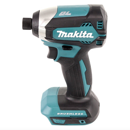 Makita DTD 153 F1X1 clé à chocs sans fil 18 V 170 Nm 1/4" sans balais + 1x batterie 3,0 Ah + jeu d'accessoires 74 pièces + mallette - sans chargeur