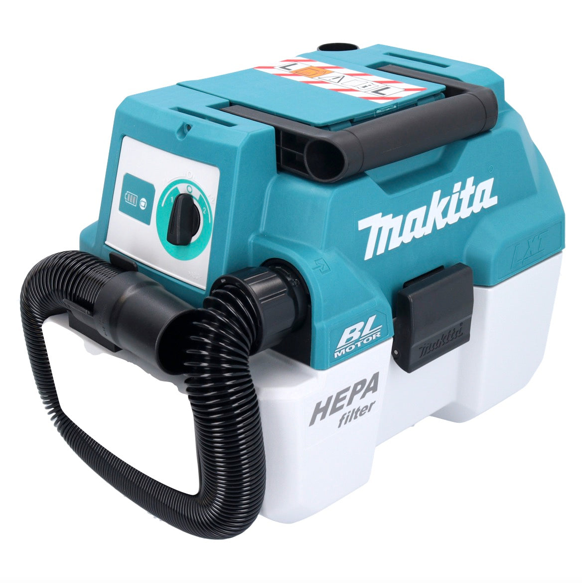 Aspirateur sans fil Makita DVC 750 LZ LXT 18 V 67 mbar 7,5 l brushless Solo - sans batterie, sans chargeur