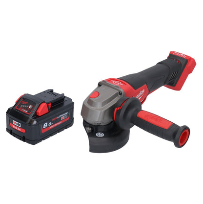 Milwaukee M18 FSAGV115XPDB-801 Akku Winkelschleifer 18 V 115 mm Brushless + 1x Akku 8,0 Ah - ohne Ladegerät