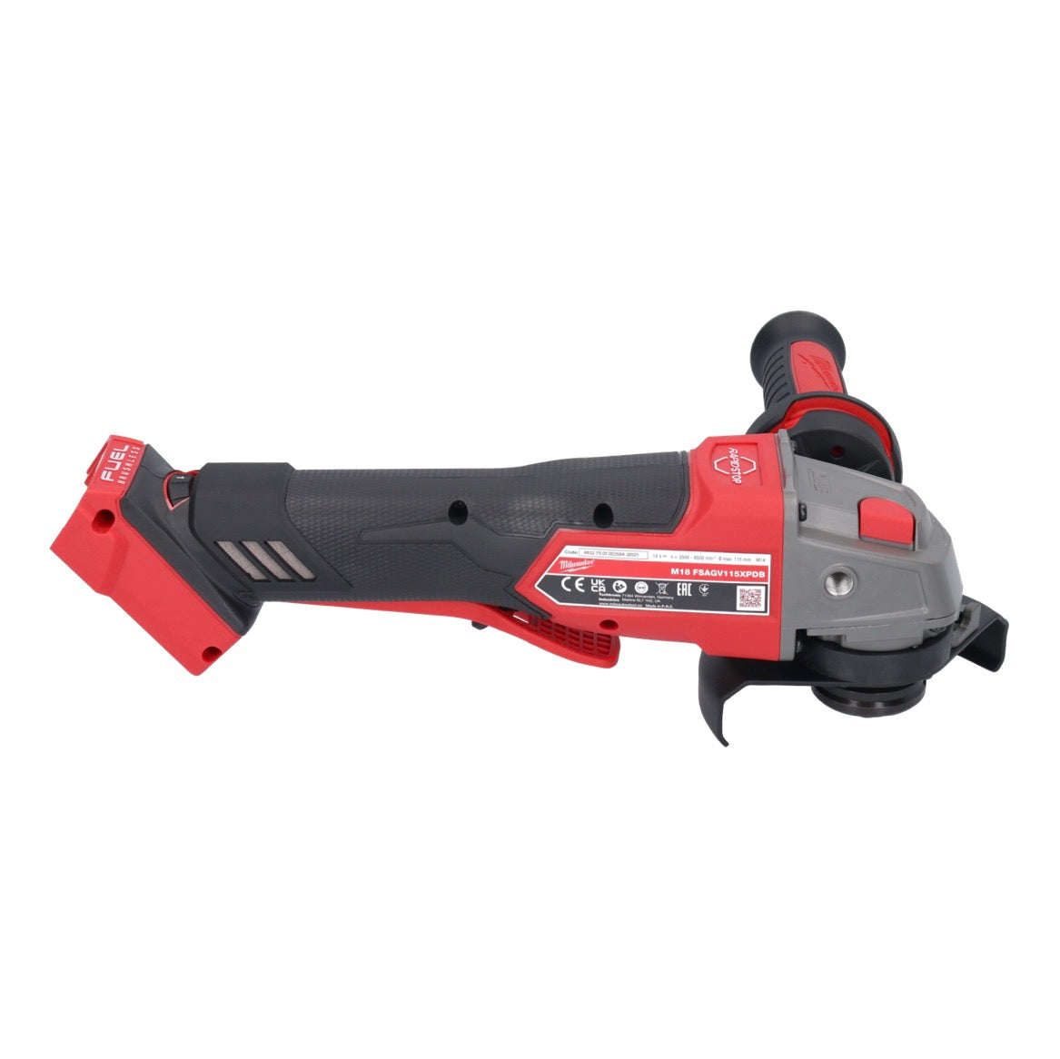 Meuleuse d'angle sur batterie Milwaukee M18 FSAGV115XPDB-801 18 V 115 mm sans balais + 1x batterie 8,0 Ah - sans chargeur