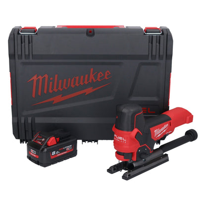 Milwaukee M18 FBJS-801X Akku Stichsäge 18 V Brushless + 1x Akku 8,0 Ah + HD Box - ohne Ladegerät - Toolbrothers