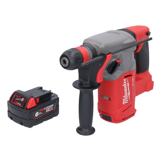 Milwaukee M18 CHX-601 Akku Kombihammer 18 V 2,5 J SDS plus Brushless + 1x Akku 6,0 Ah - ohne Ladegerät