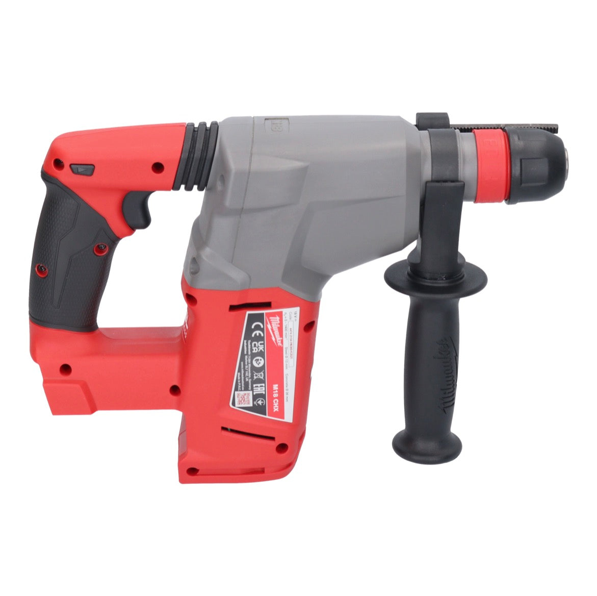 Marteau combiné à batterie Milwaukee M18 CHX-601 18 V 2,5 J SDS plus brushless + 1x batterie 6,0 Ah - sans chargeur