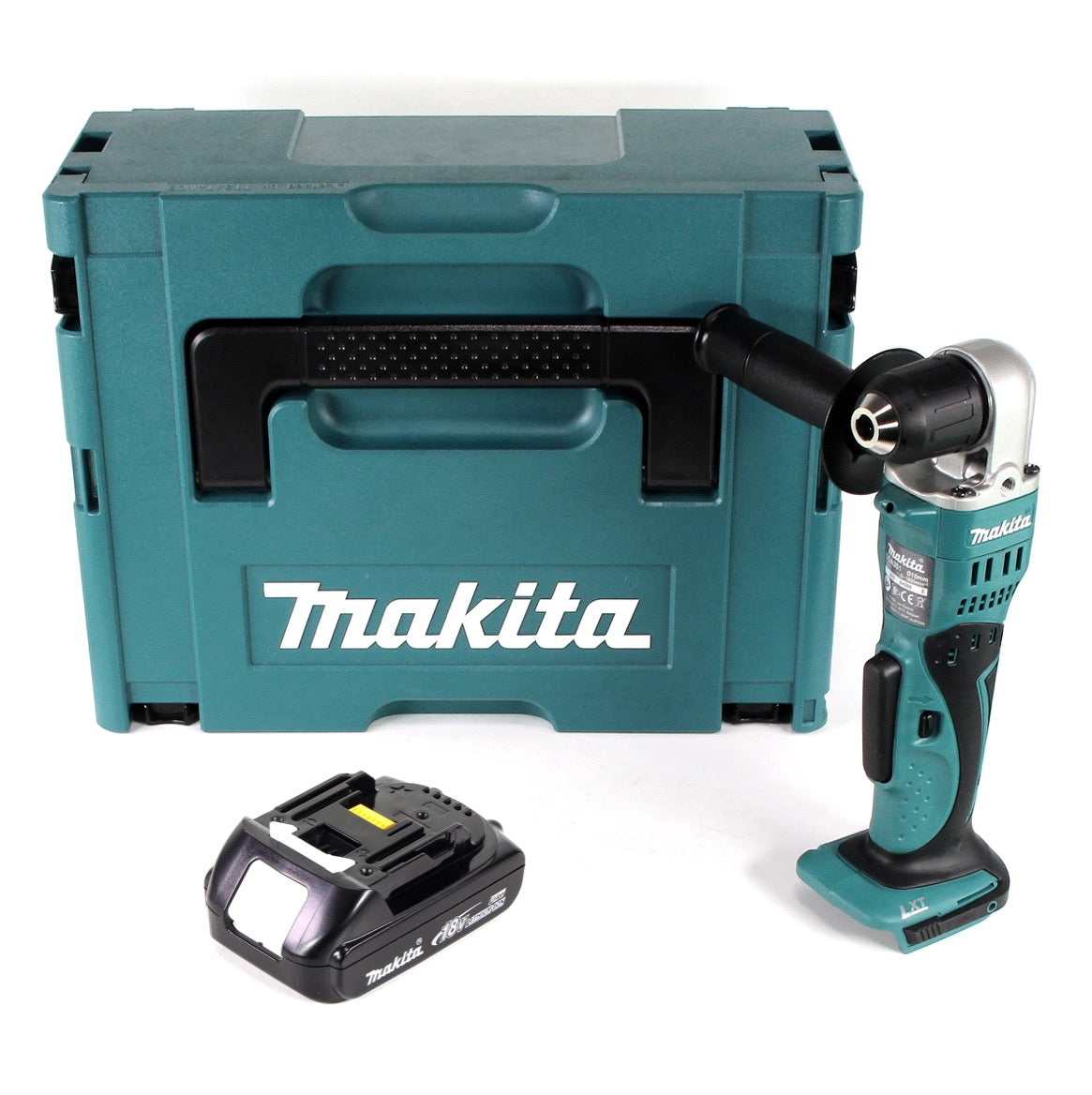 Makita DDA 351 Y1J Akku Winkelbohrmaschine 18 V 13,5Nm + 1x Akku 1,5Ah + Makpac - ohne Ladegerät - Toolbrothers