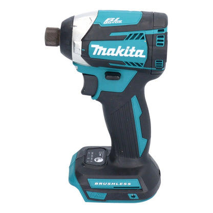 Makita DTD 154 SYX1 Akku Schlagschrauber 18 V 175 Nm 1/4" Brushless + 2x Akku 1,5 Ah + Ladegerät + 74 tlg. Zubehörset + Koffer