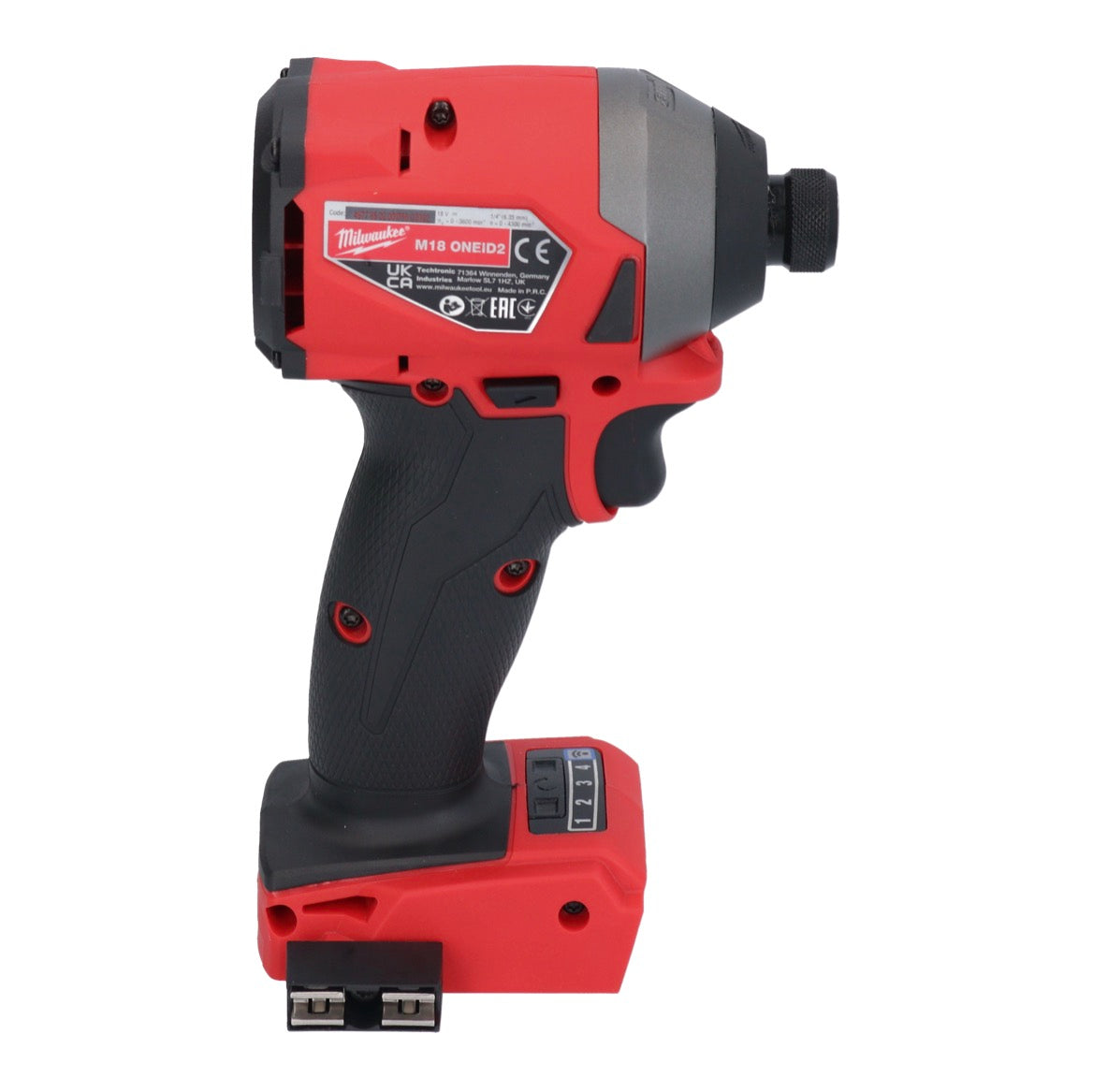 Milwaukee M18 ONEID2-302 Akku Schlagschrauber 18 V 226 Nm 1/4" Brushless + 2x Akku 3,0 Ah + Ladegerät - Toolbrothers