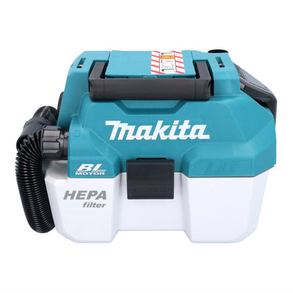 Aspirateur sans fil Makita DVC 750 LT1 LXT 18 V 67 mbar 7,5 l sans balais + 1x batterie 5,0 Ah - sans chargeur