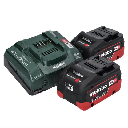 Metabo SSW 18 LT 300 BL Akku Schlagschrauber 18 V 300 Nm Brushless + 2x Akku 5,5 Ah + Ladegerät + metaBOX