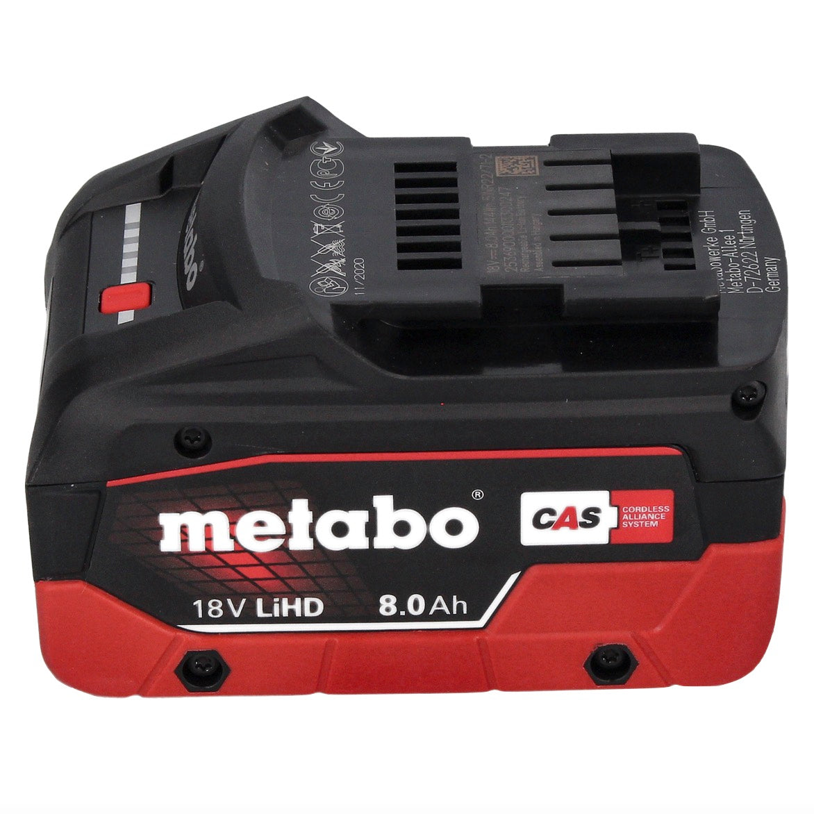 Metabo SSW 18 LT 300 BL Akku Schlagschrauber 18 V 300 Nm Brushless + 1x Akku 8,0 Ah + metaBOX - ohne Ladegerät