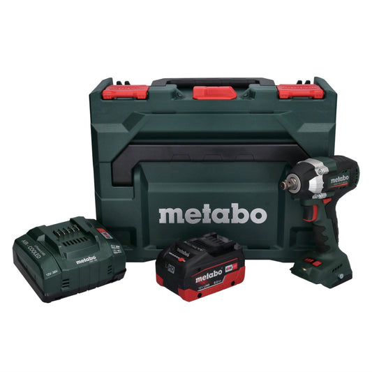 Visseuse à chocs sans fil Metabo SSW 18 LT 300 BL 18 V 300 Nm sans balais + 1x batterie 8,0 Ah + chargeur + métaBOX